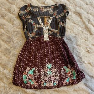 Free People tie front top